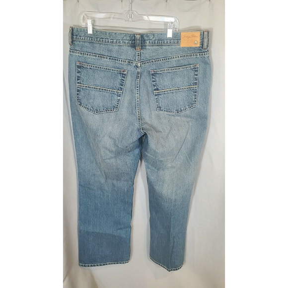 Indigo Palms Bootcut Jeans Mens Blue Medium Wash Denim Measured 40x31 - Picture 4 of 8